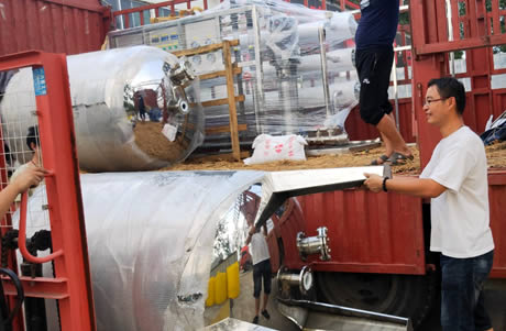 反滲透設備發貨